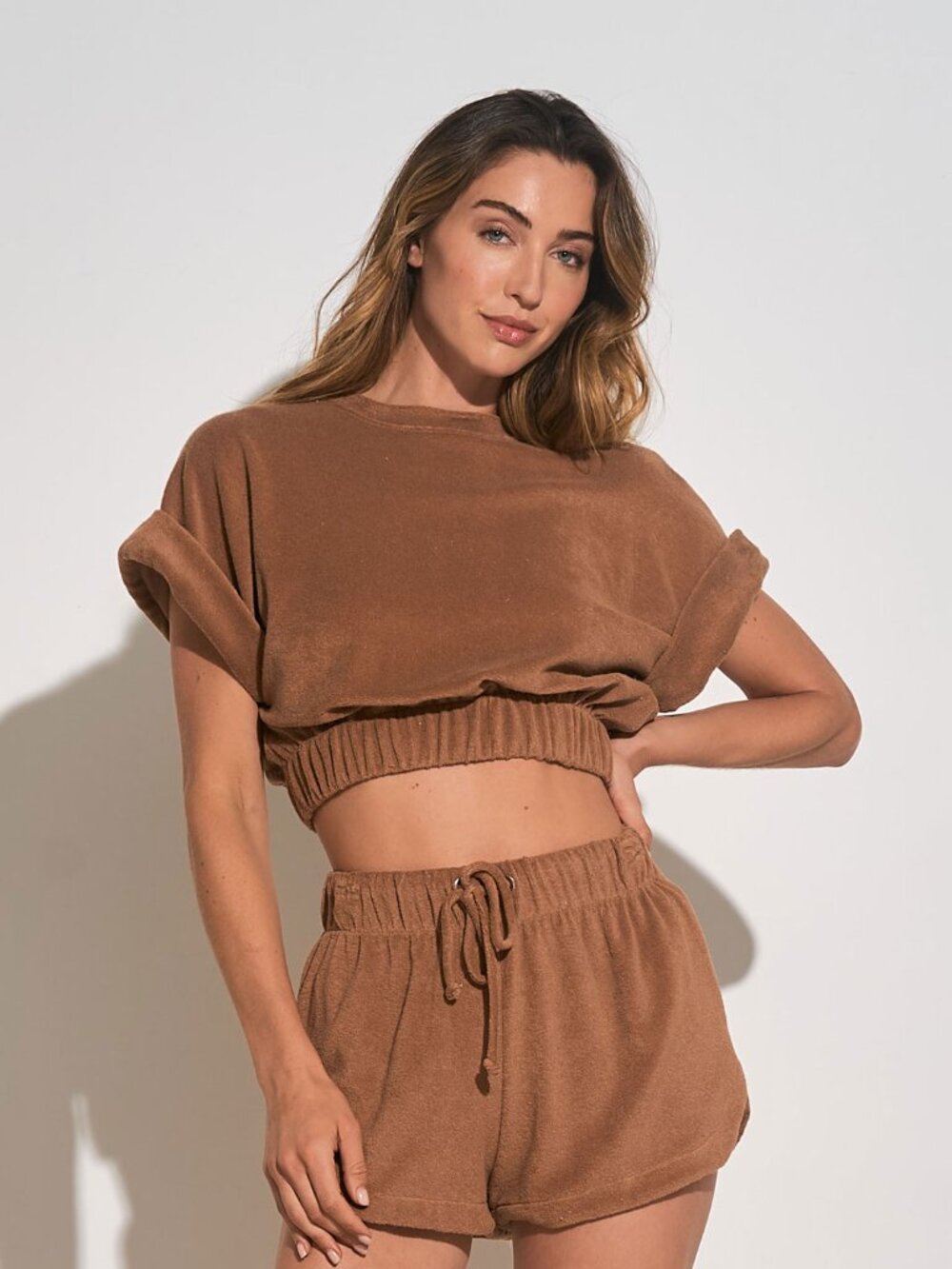 Elan Terri Short Sleeve Top